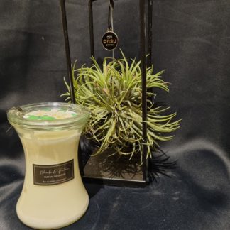 Bougie de Victoire avec mèche en bois
