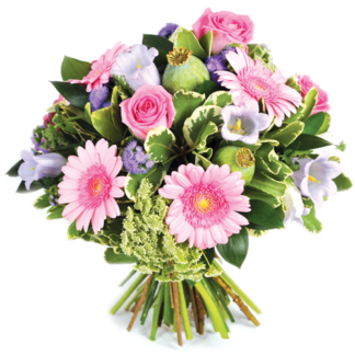 Bouquet rose et mauve