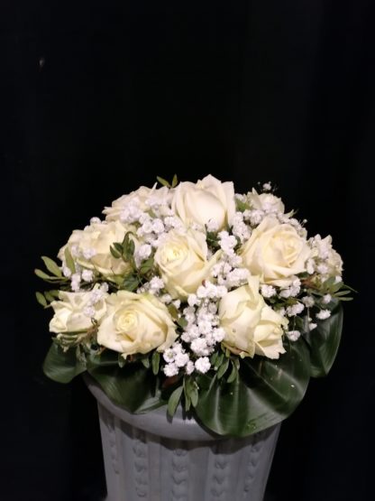 Montage pour table de réception de mariage