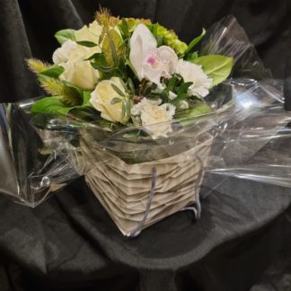 Bouquet d'eau avec son sac